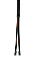 Przewód tekalan 5mm-3/16" (L=10m) 82Bar ze smarem / podwójny / czarny+czerwony